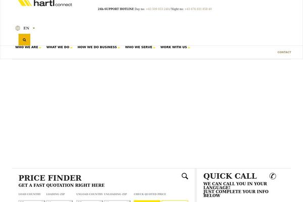 hartlconnect.com site used Avada