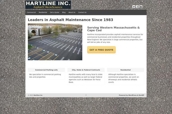 Shell Lite theme site design template sample
