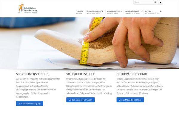 Dynamix theme site design template sample