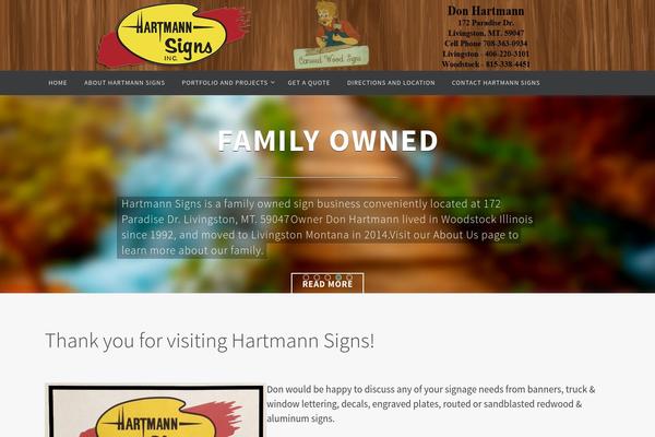 Nirvana theme site design template sample