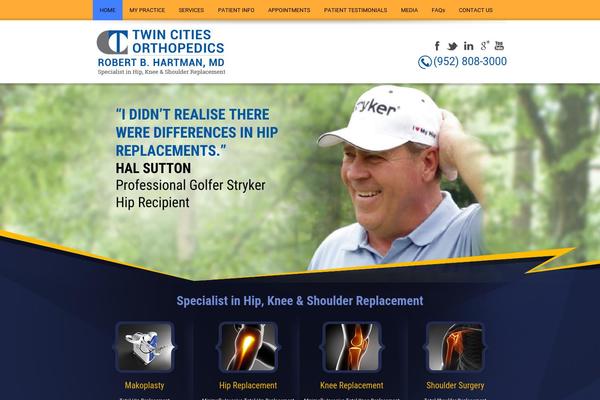 YPO theme site design template sample