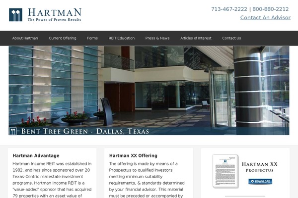 Enterprise Pro theme site design template sample