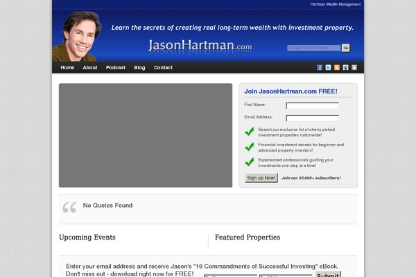 hartmanwealthmanagement.com site used Hartman