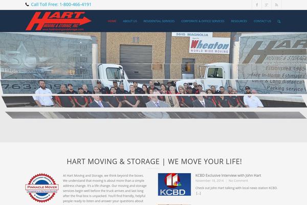 Durus theme site design template sample