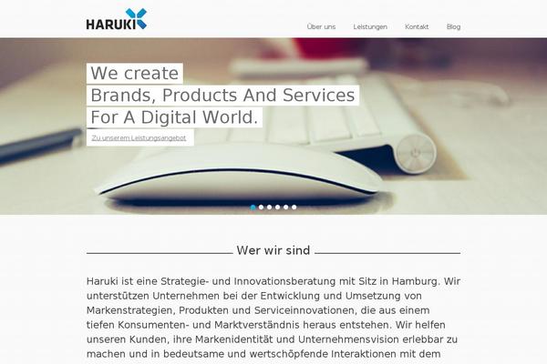 Hero theme site design template sample