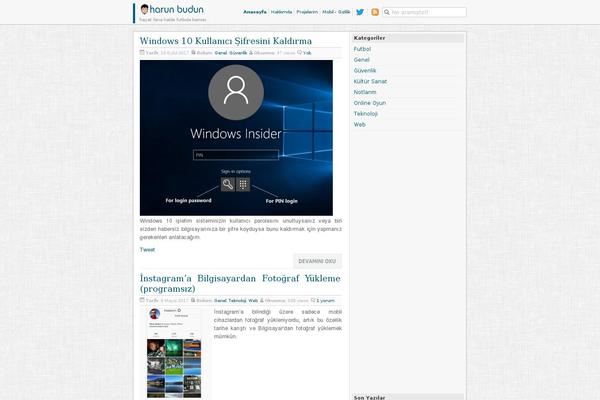 harunbudun.com site used Bi-adam