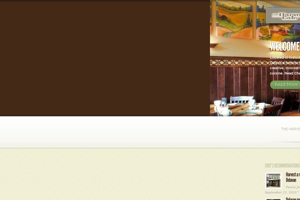 MyCuisine theme site design template sample
