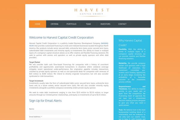 Increase theme site design template sample