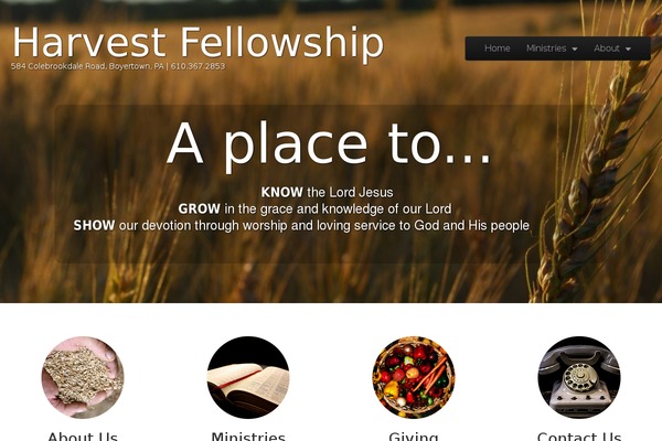 Tonic theme site design template sample