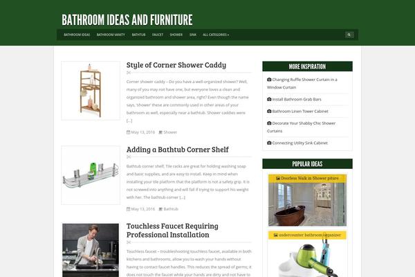 Bdoel theme site design template sample