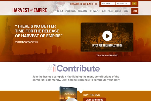 harvestofempiremovie.com site used Hoe