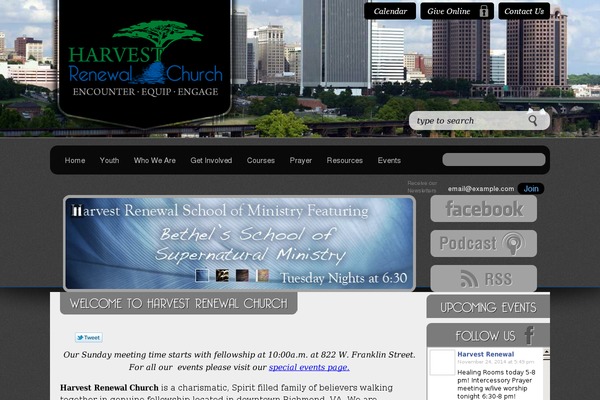 Hrc theme site design template sample