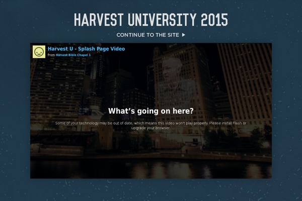 harvestuniversity.com site used Kappe