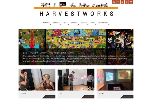 Site using Flickr Justified Gallery plugin