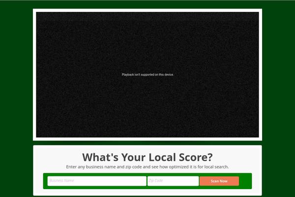 Luxe theme site design template sample