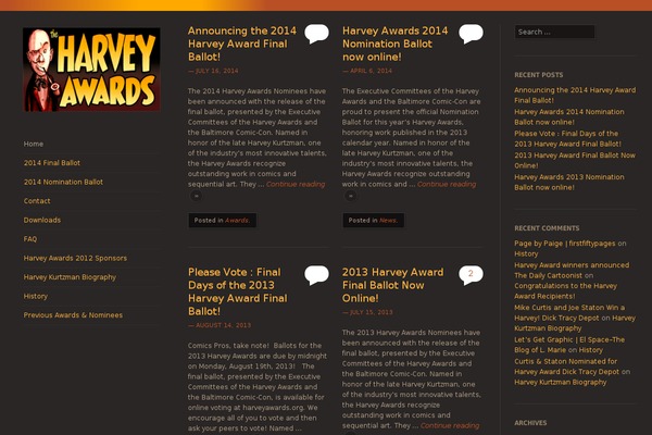 Sunspot theme site design template sample