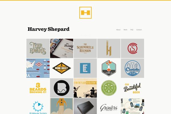 Aware theme site design template sample