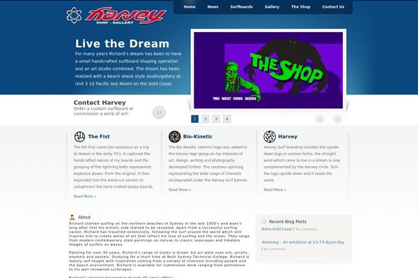 Bluelight theme site design template sample