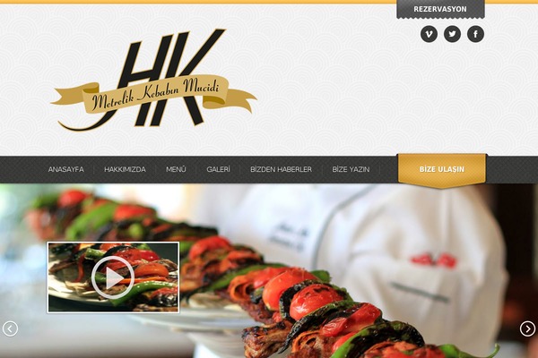Bistro theme site design template sample