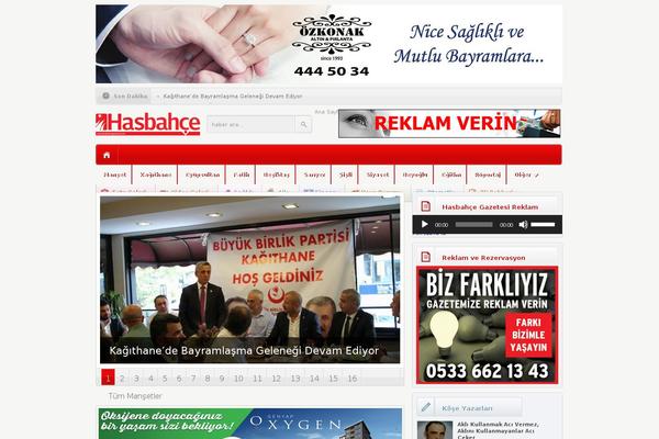 HaberMatik V3 theme site design template sample