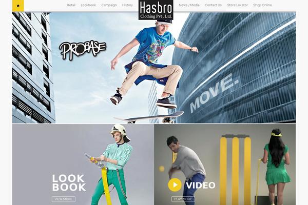 Stockholm Child theme site design template sample