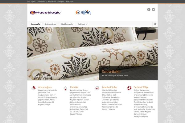 Modernize theme site design template sample