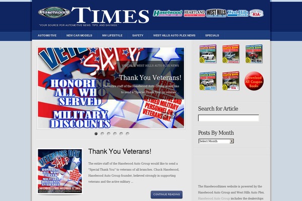 haselwoodtimes.com site used Bluepress