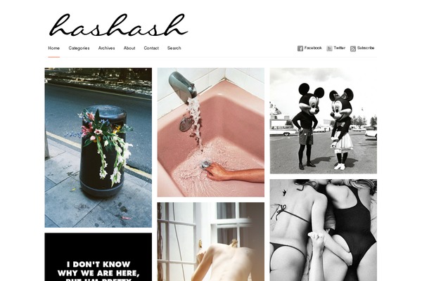 Imbalance theme site design template sample