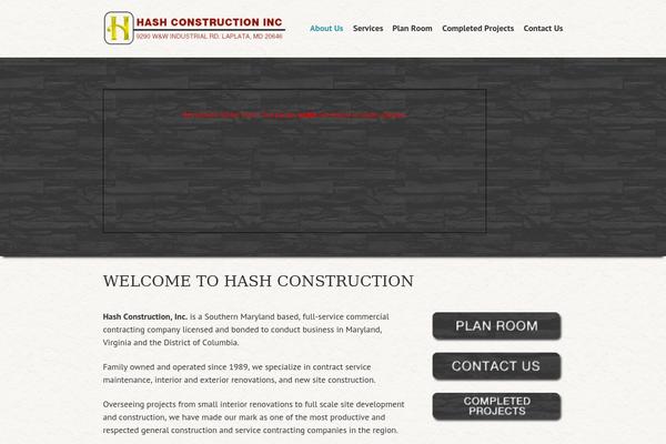 Quark theme site design template sample