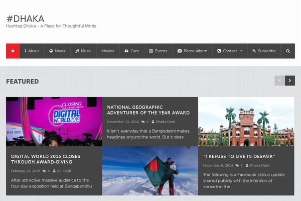 NewsTimes theme site design template sample