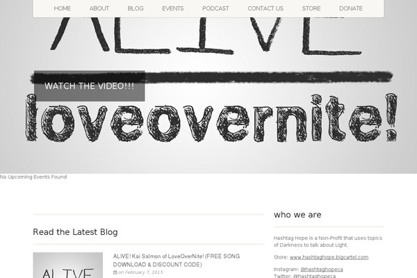 NativeChurch theme site design template sample