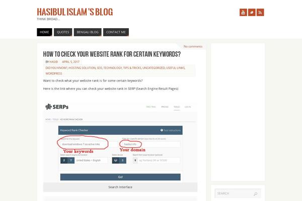 Site using Advanced Post Pagination plugin