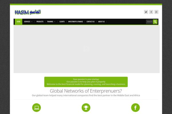 Alterna theme site design template sample