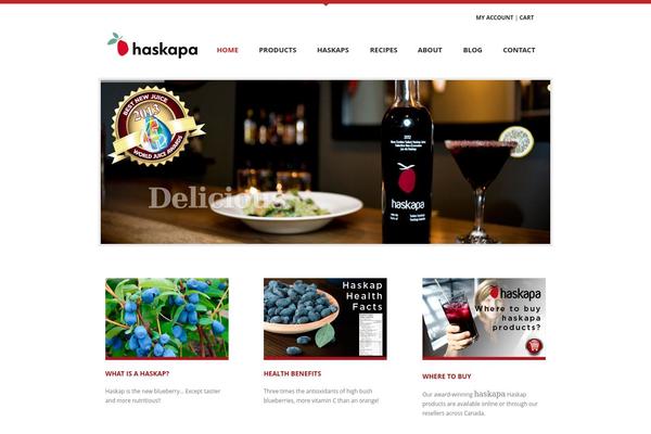 CoolBlue theme site design template sample