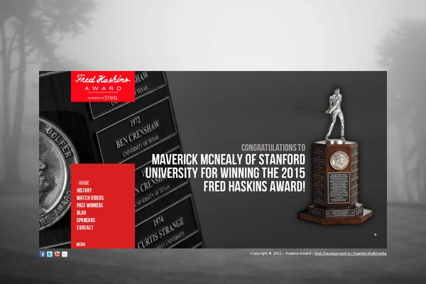haskinsaward.com site used Broadside