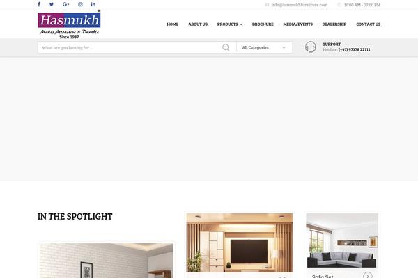 hasmukhfurniture.com site used Modus