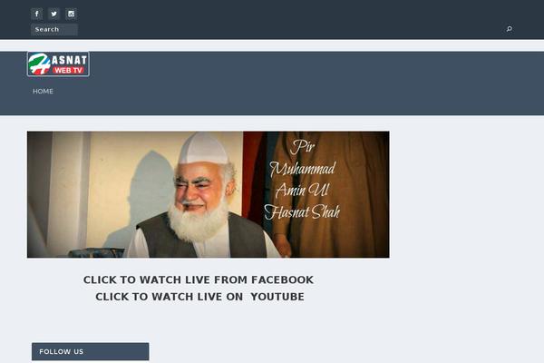 Site using Youtube Live Stream Auto Embed plugin