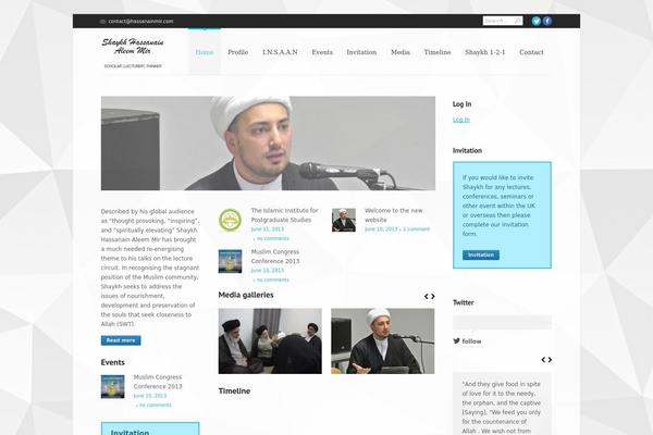 Nimble theme site design template sample