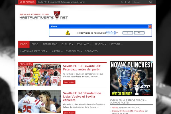 Site using WP RSS Aggregator plugin