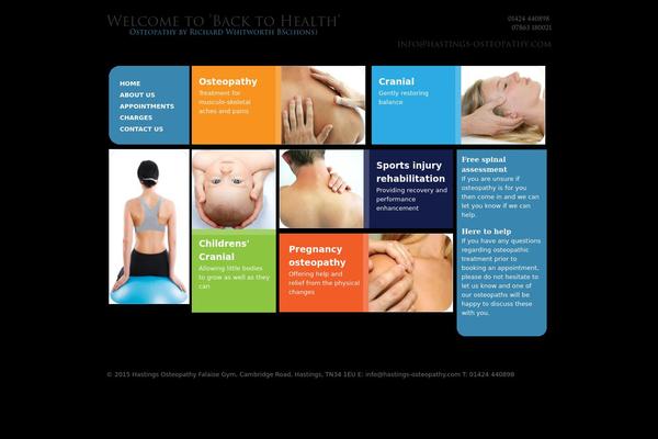hastings-osteopathy.com site used Paradox
