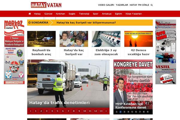 Kanews theme site design template sample