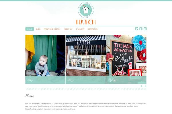 Chamomile theme site design template sample