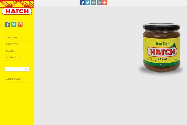 Hatch theme site design template sample