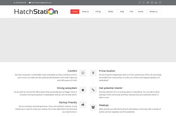 Aalto theme site design template sample