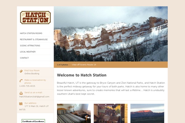 hatchstationutah.com site used Metropolis