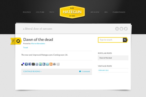 Writer theme site design template sample