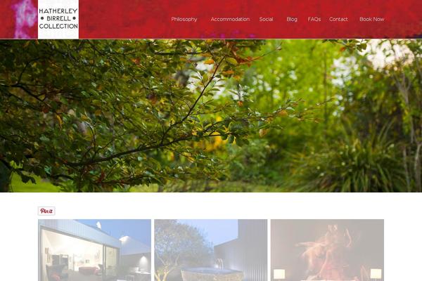 ROSIE theme site design template sample
