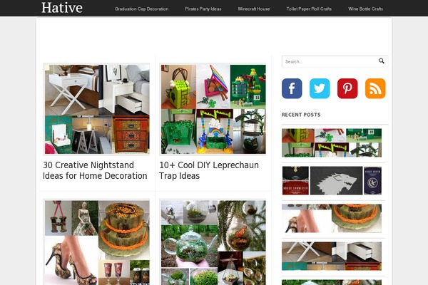 Dotmag theme site design template sample