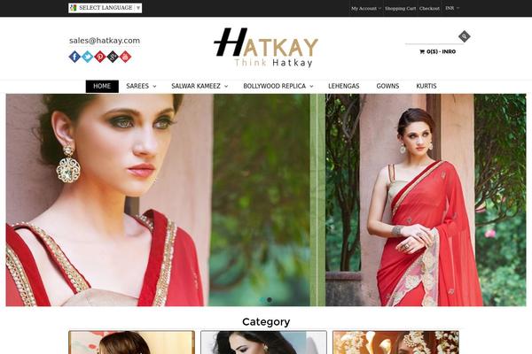 hatkay.com site used SimpleGreat