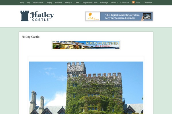 Postcard theme site design template sample